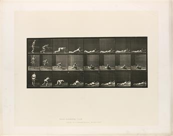 EADWEARD MUYBRIDGE (1830-1904) A selection of 7 plates from Animal Locomotion of men engaged in various activities.